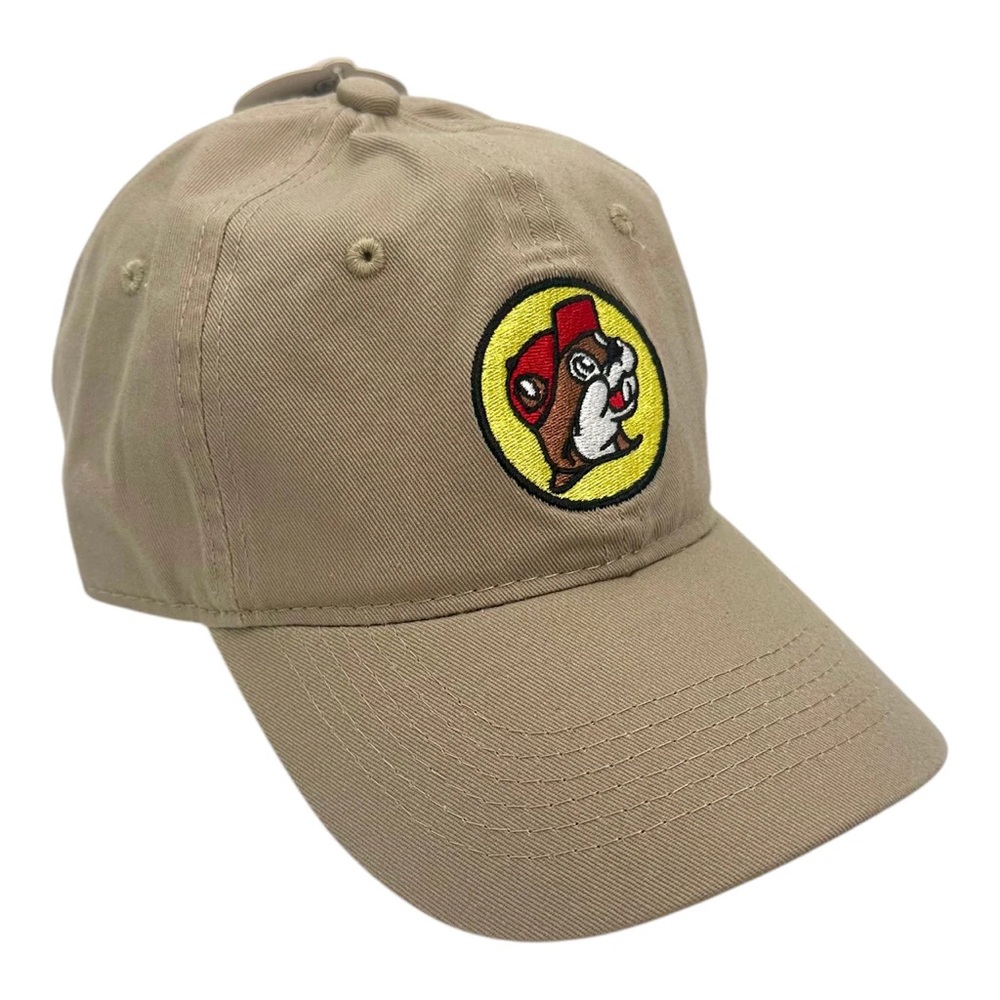 🤎Buc-ee's Twill Khaki Logo Hat Embroidered